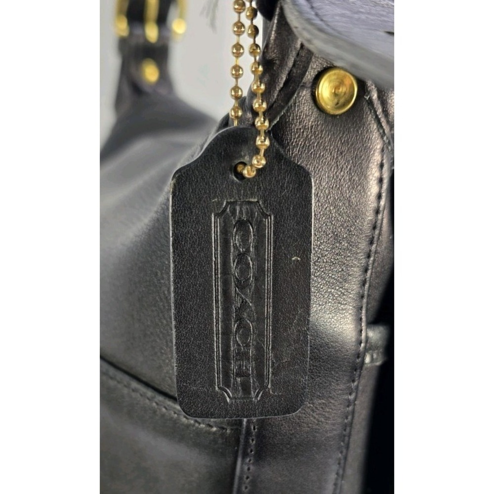 Vintage‎ Coach Whitney Shoulder Crossbody Bag In Black G7H-4115 - Picture 5 of 7